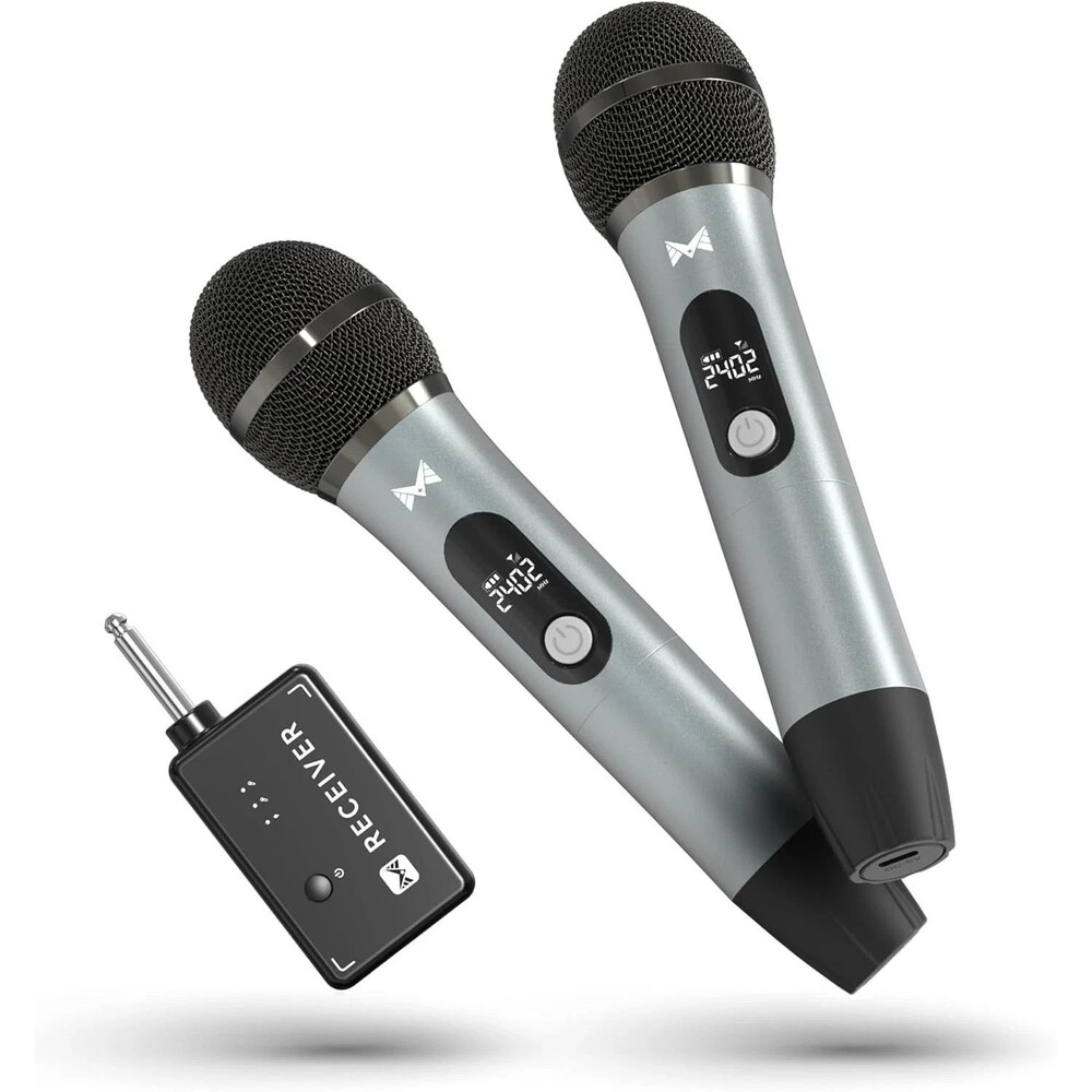 Wireless Microphone, Rechargeable Wireless Microphones with One-to-One Chip